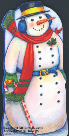 See's Candies Snowman Box, by Paula Zima