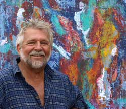 Tom Reno and abstract painting