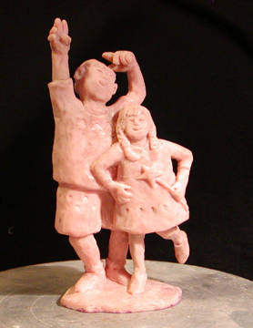 happy dance maquette, front