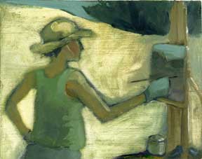 Artist at the Easel- Plein Air Painter