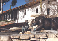 Tequski' wa Suwa (bear and child) bronze sculpture by Paula Zima